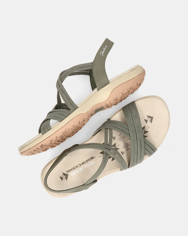 Skechers Reggae Slim Sandalen  - grijs