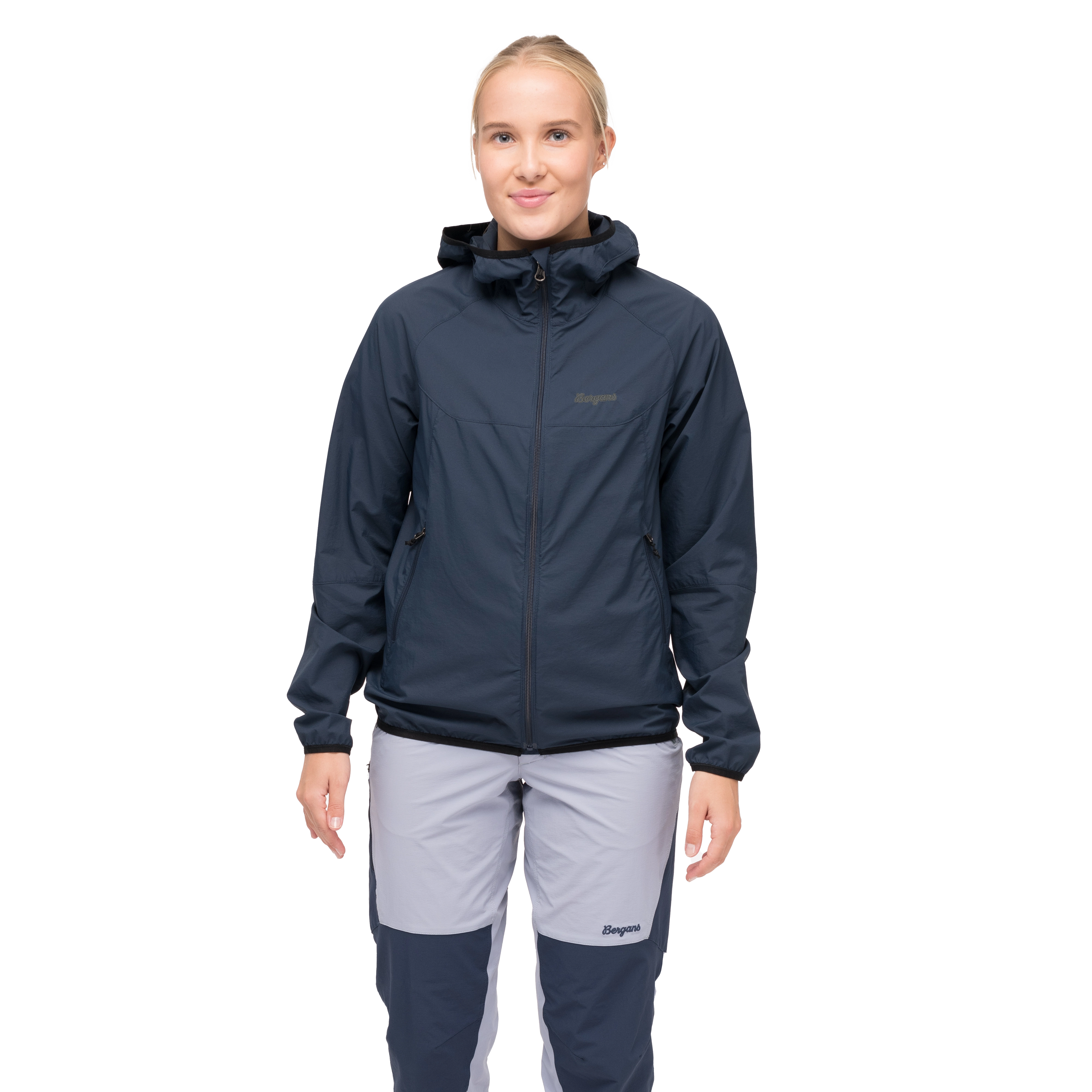 Vaagaa Windbreaker Jacket Women Navy Blue