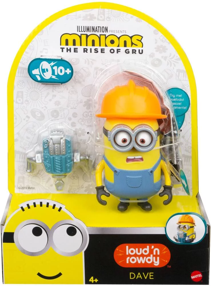 FIGURINE DELUXE 9 CM DAVE CONSTRUCTION - LES MINIONS