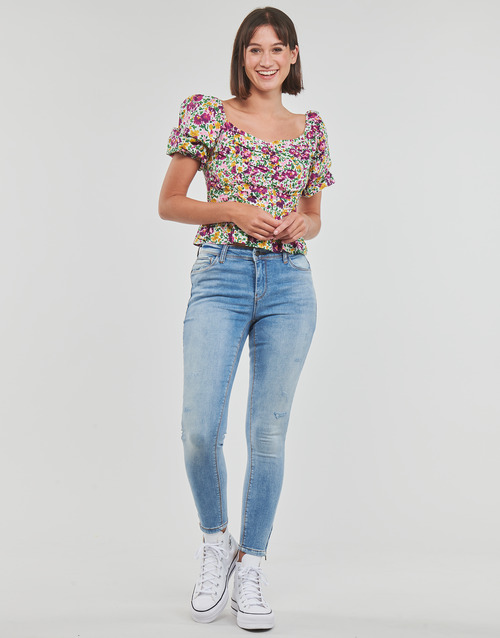 Noisy May - NMKIMMY NW ANK DEST JEANS AZ237LB NOOS - Bleu Clair