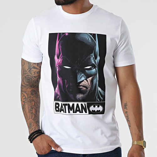 Tee Shirt Angry Blanc
