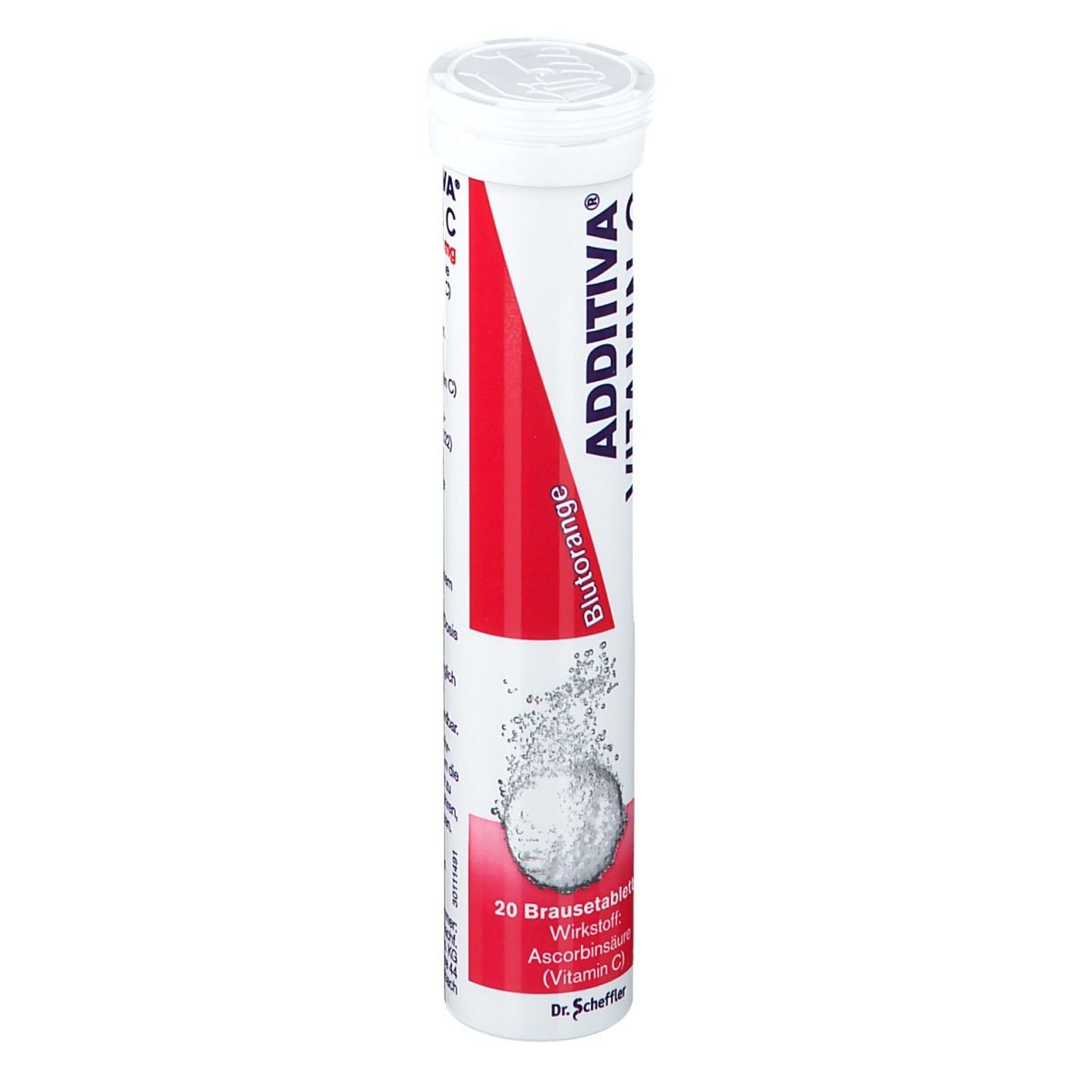 ADDITIVA® Vitamin C Blutorange Brausetabletten