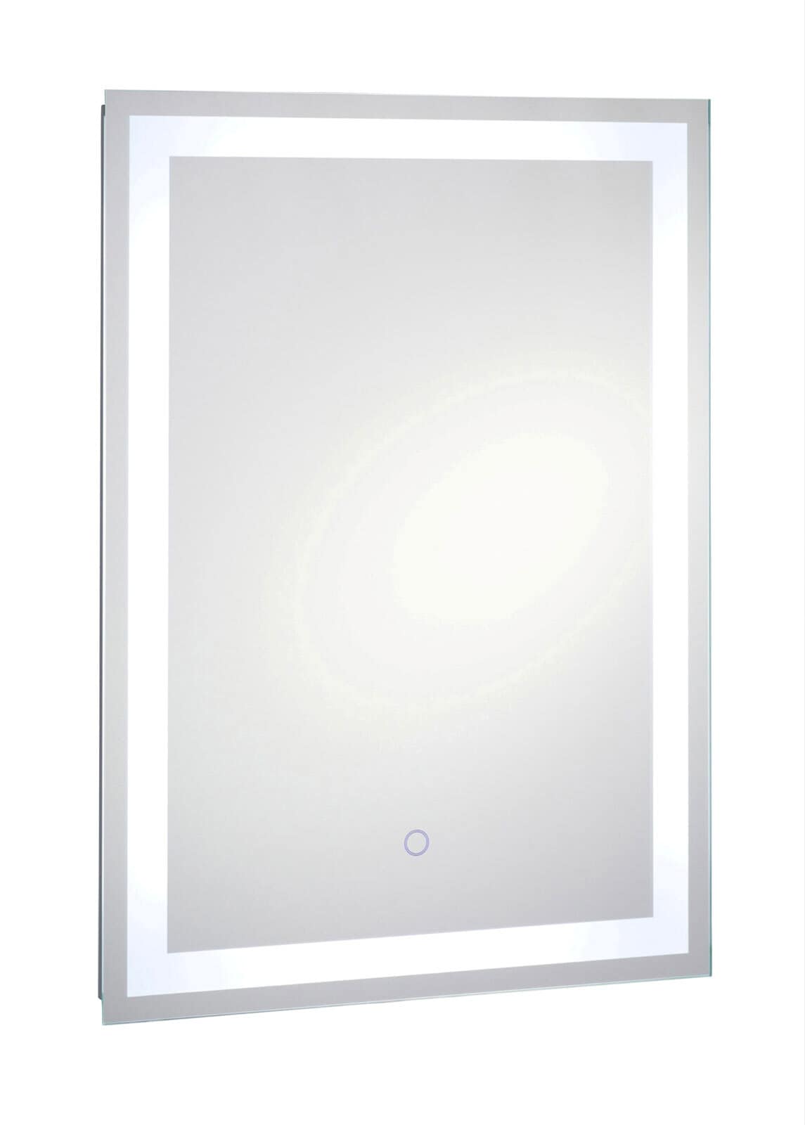 CASAVANTI Badspiegel 50 x 70 cm Spiegelglas/LED