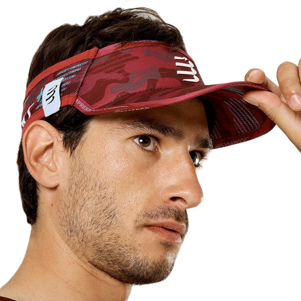 Viseira Compressport Camuflada Ultraleve