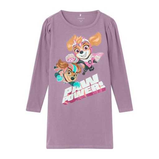 Name It Odena Paw Patrol Natkjole, Lavender Mist, 86 cm