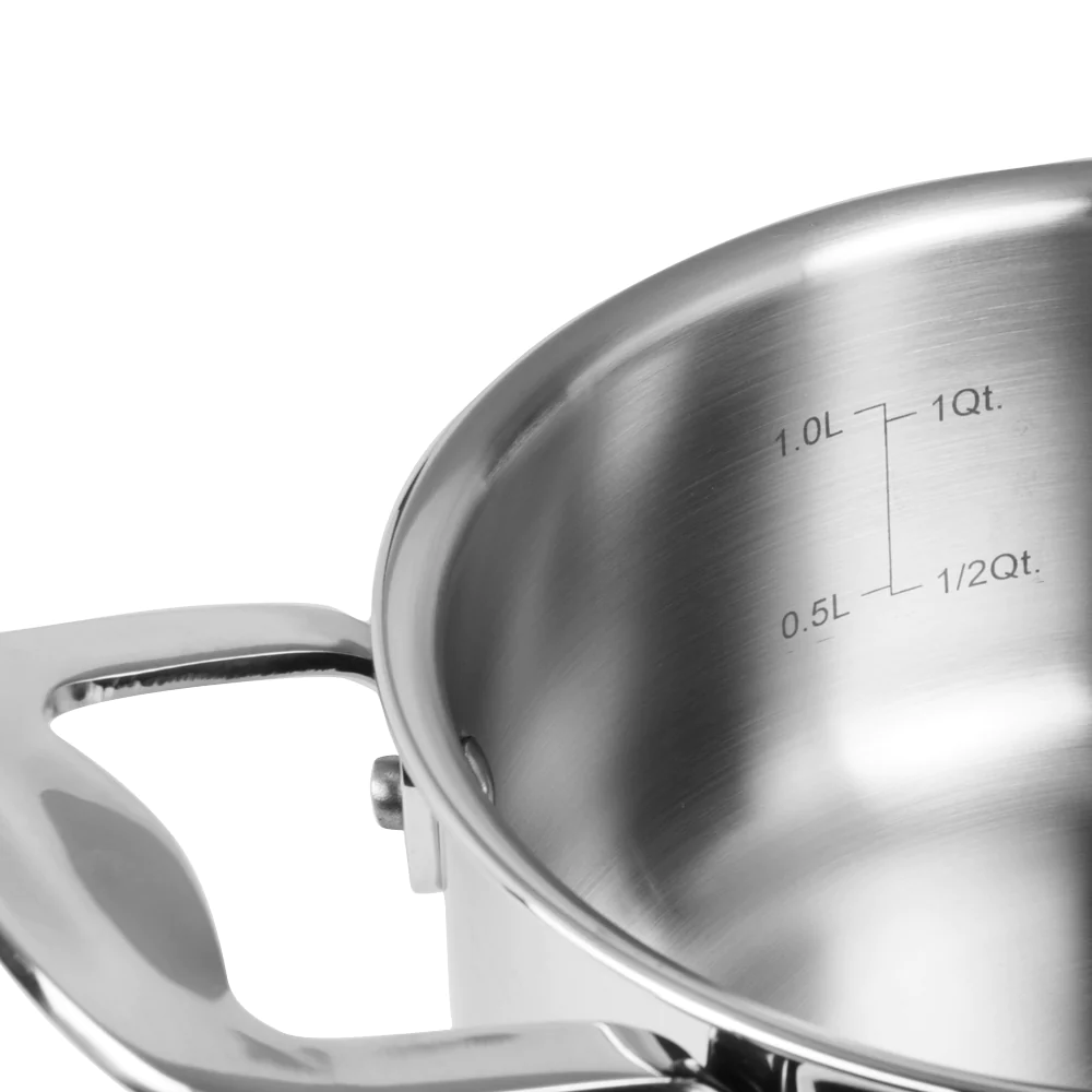 Faitout 16 cm inox Supreme pro 1.5 L Silampos