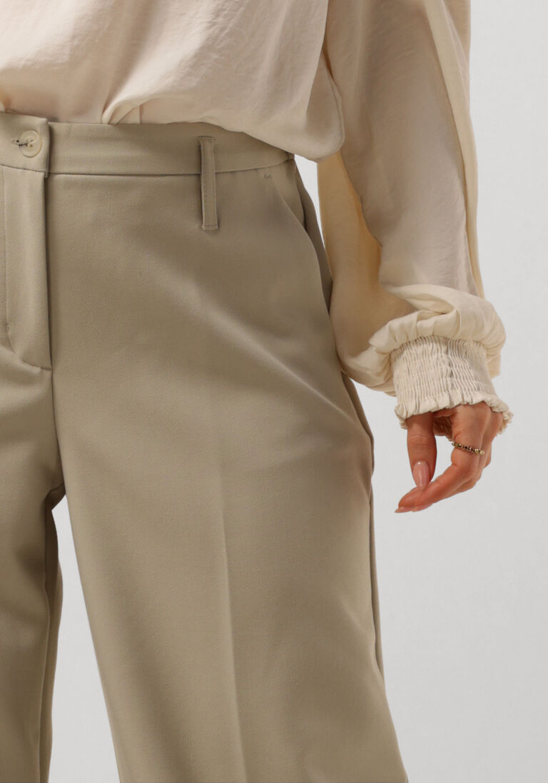 SUMMUM groene summum pantalon trousers foam uni