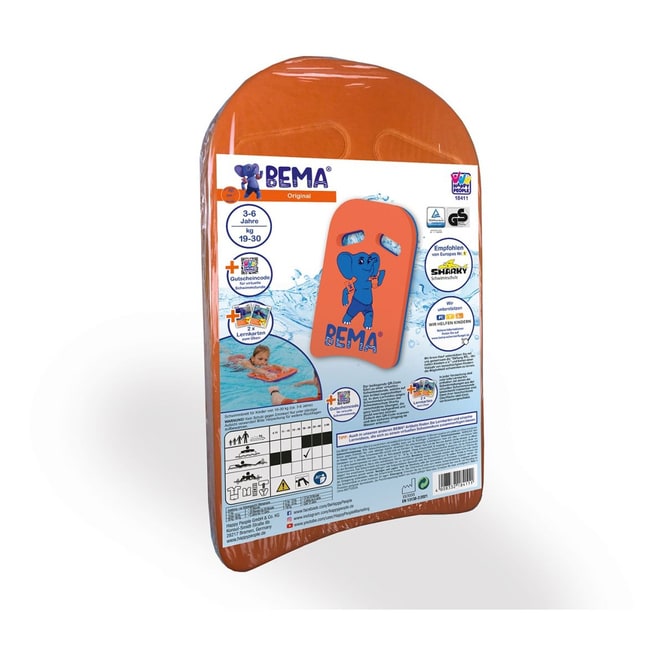 BEMA® Schwimmbrett - Surfer - orange/blau