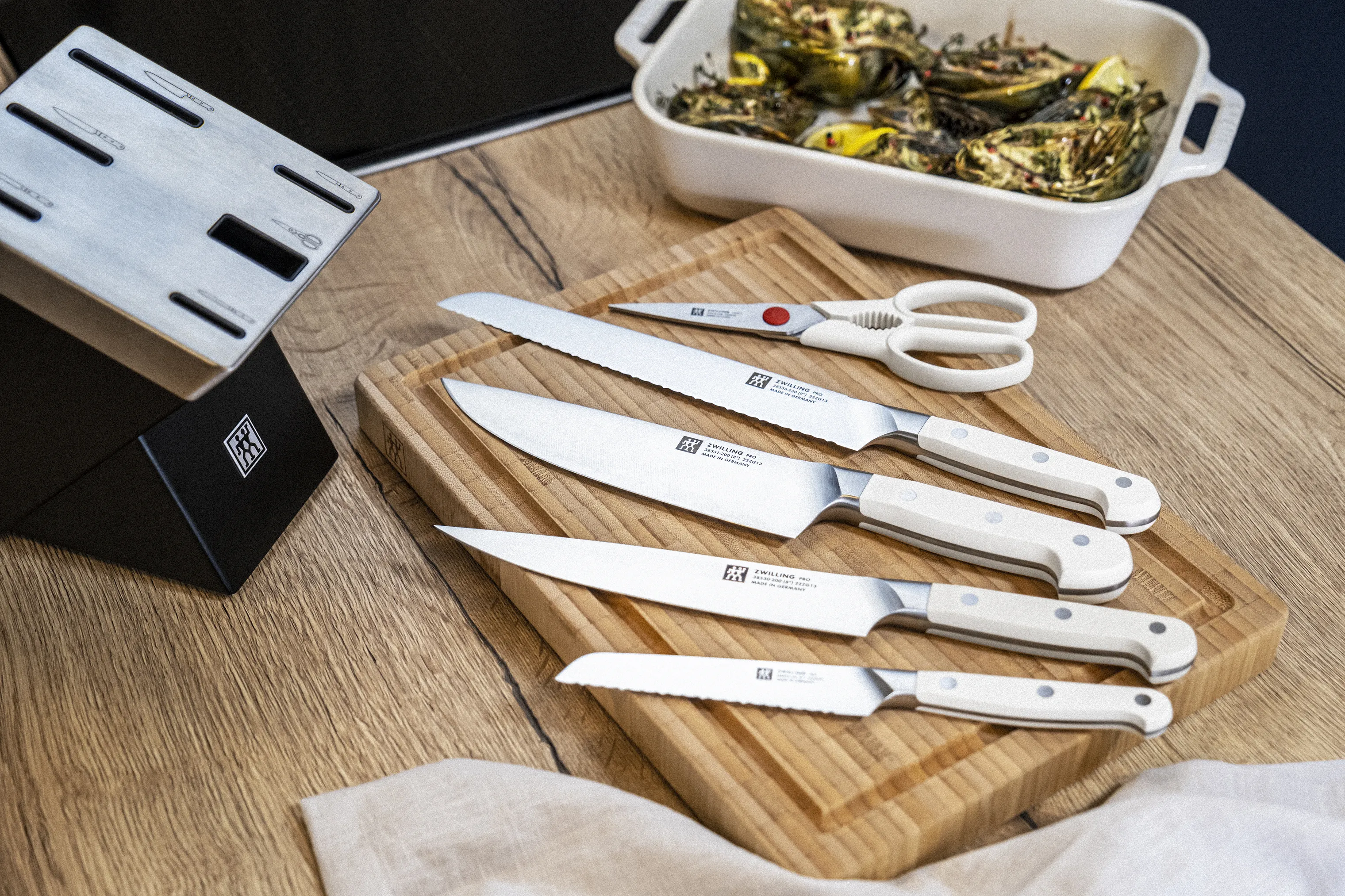 Zwilling Pro Le Blanc Knivblok - 7 dele