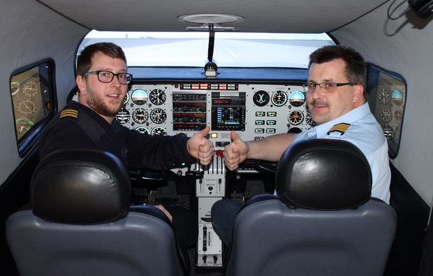 Full Flight Simulator in Leipzig als Geschenkidee