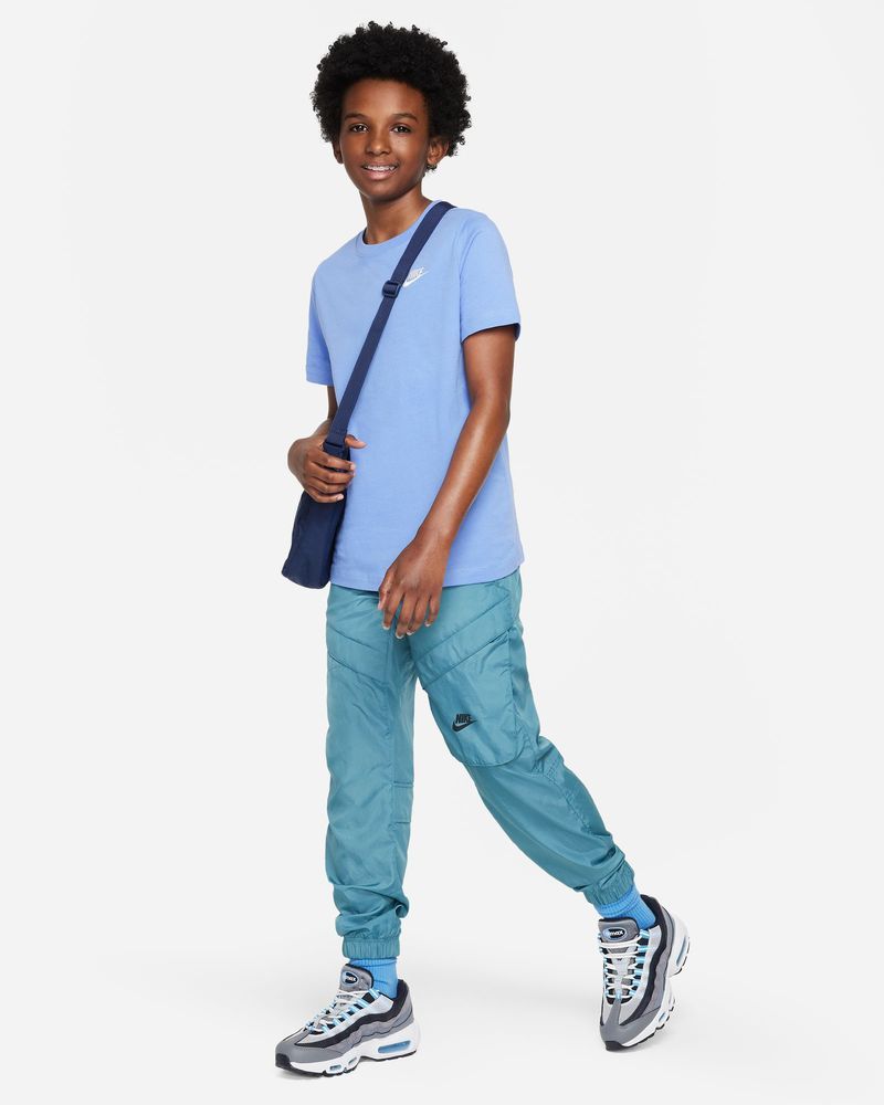 T-shirt Nike Sportswear Bleu & Blanc pour enfant