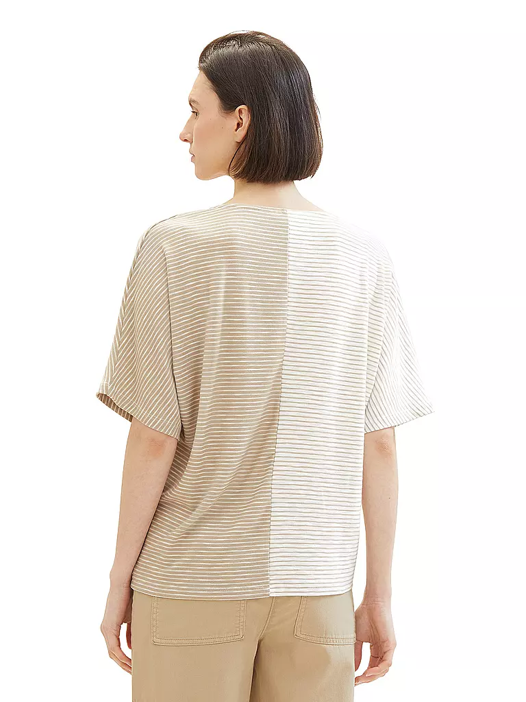 TOM TAILOR T-Shirt Regular Fit beige