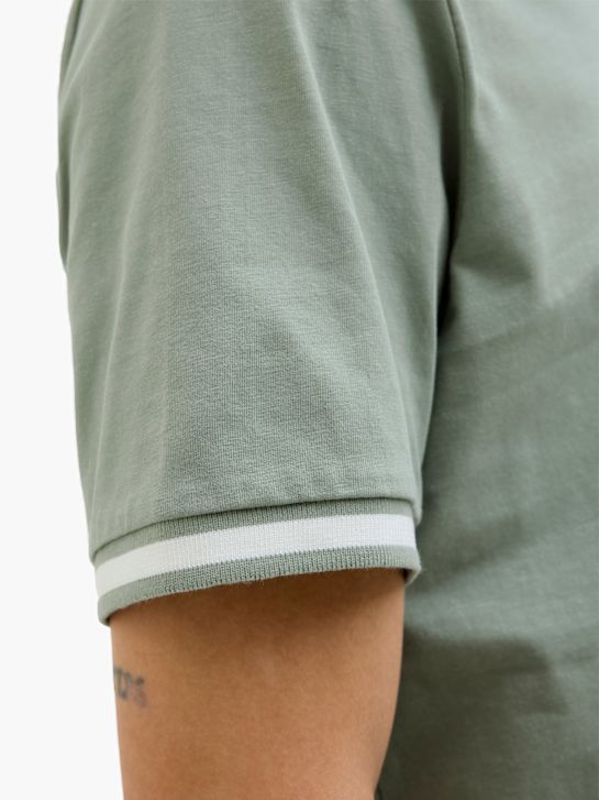 JACK & JONES Polo-Shirt Grün