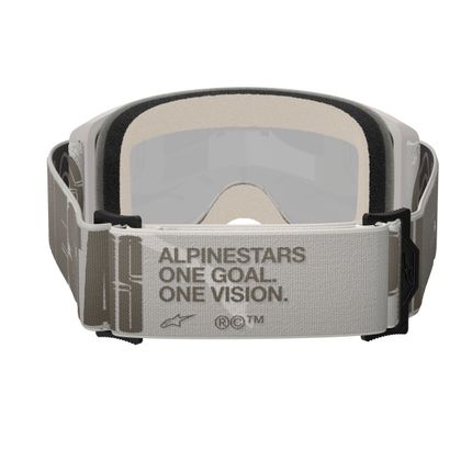 Masque cross Alpinestars VISION 5 HOLLOW IRIDIUM 2025 - Gris