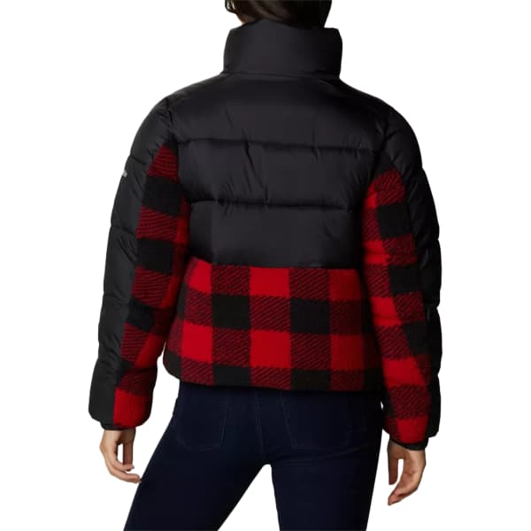Veste COLUMBIA LEADBETTER POINT SHERPA BLACK RED BUFF