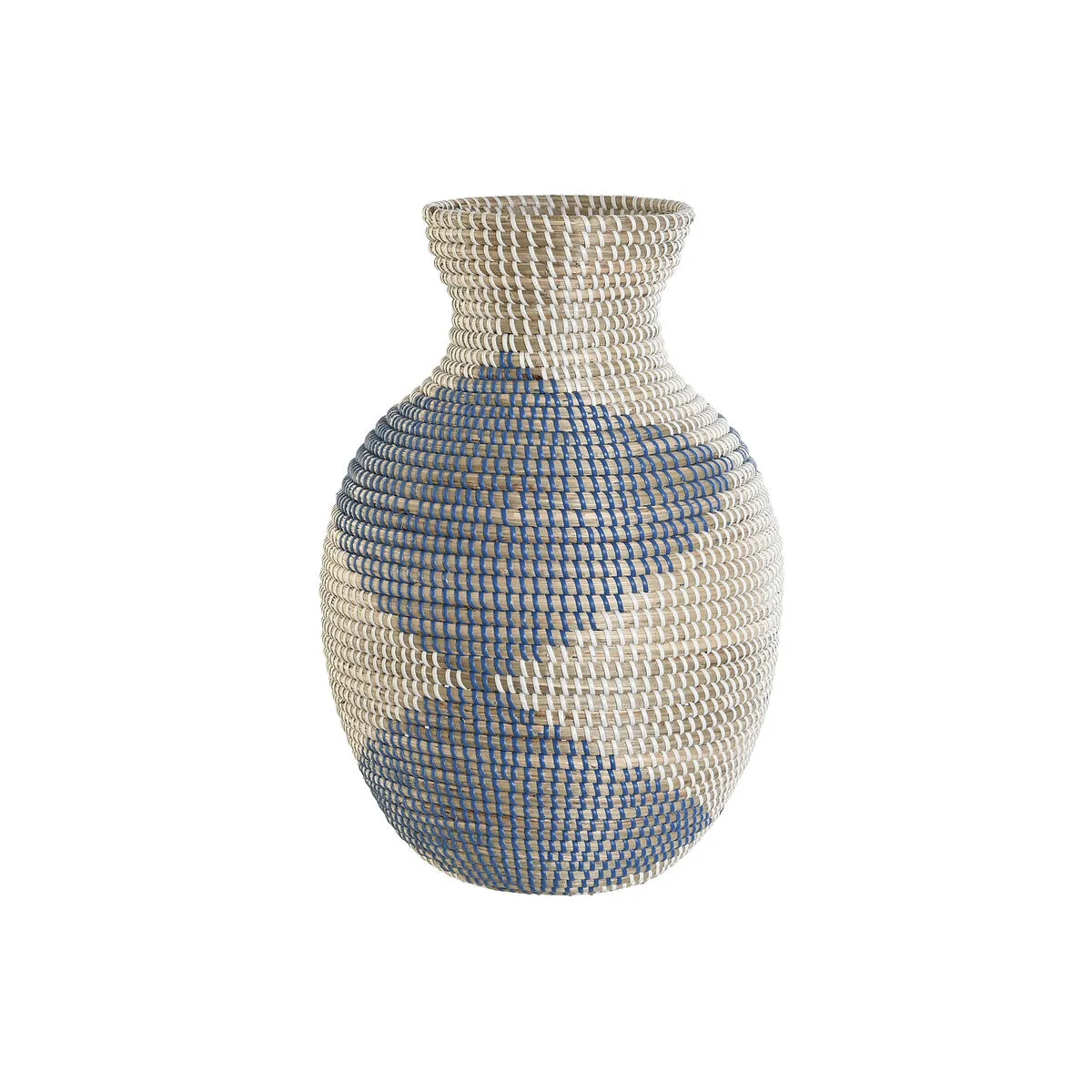 DKD Home Decor Vase - Bleu Naturel