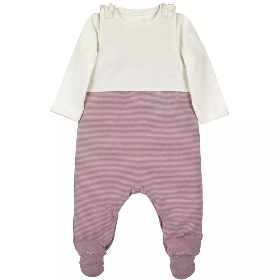Sterntaler Strampler-Set Jersey Pauline helllila