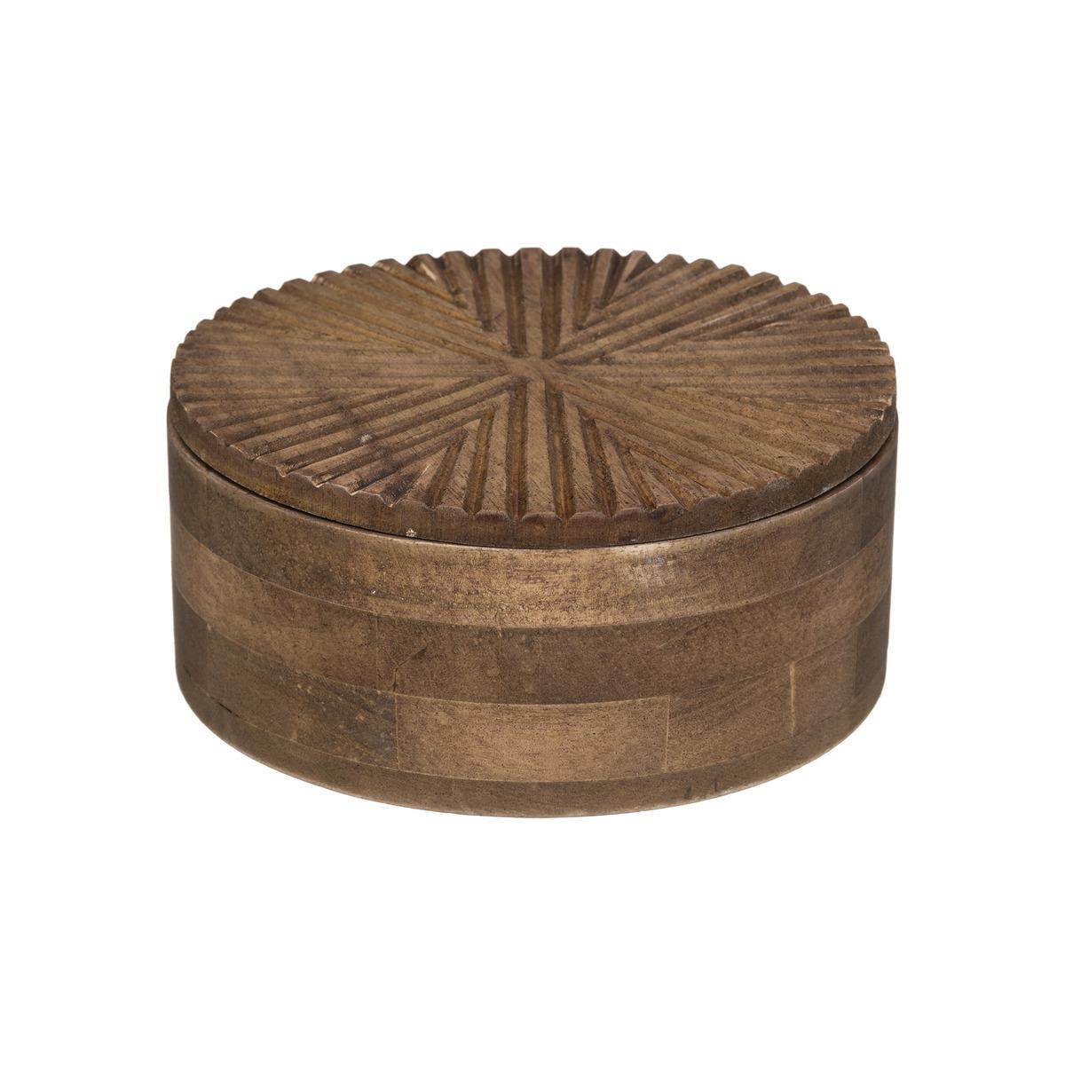 BOITE A BIJOUX BOIS ALICANTE MARRON