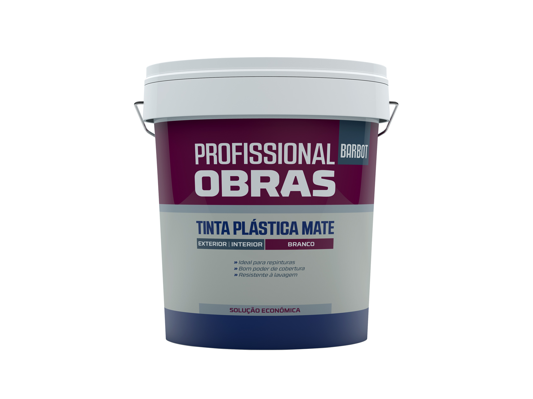 TINTA PROFISSIONAL OBRA BARBOT EXTERIOR/INTERIOR MATE BRANCO 5L