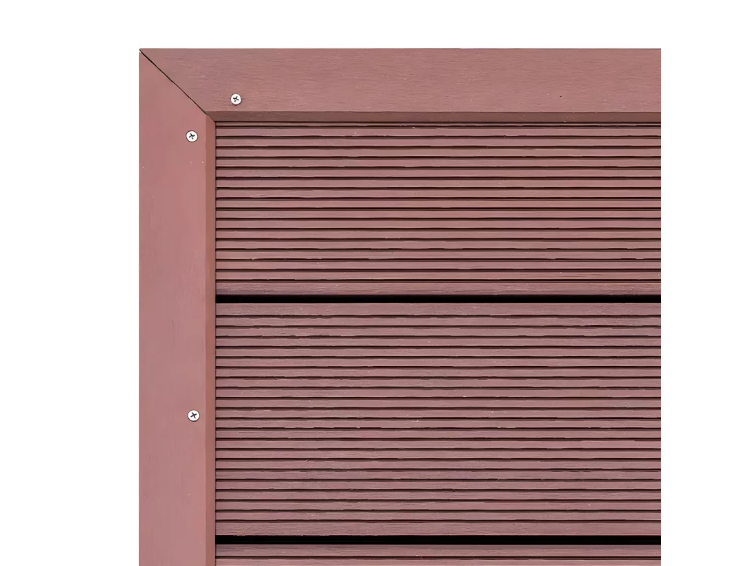 Prolenta Premium - Élément de plancher pour douche solaire Marron 101x63x5,5cm WPC