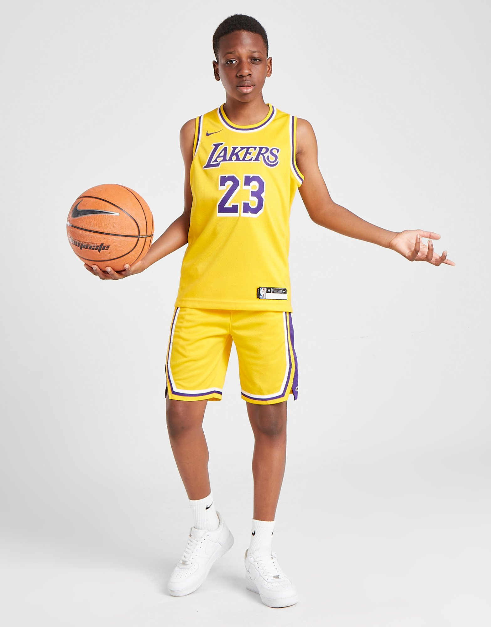 Nike Maillot NBA LA Lakers James #23 Junior