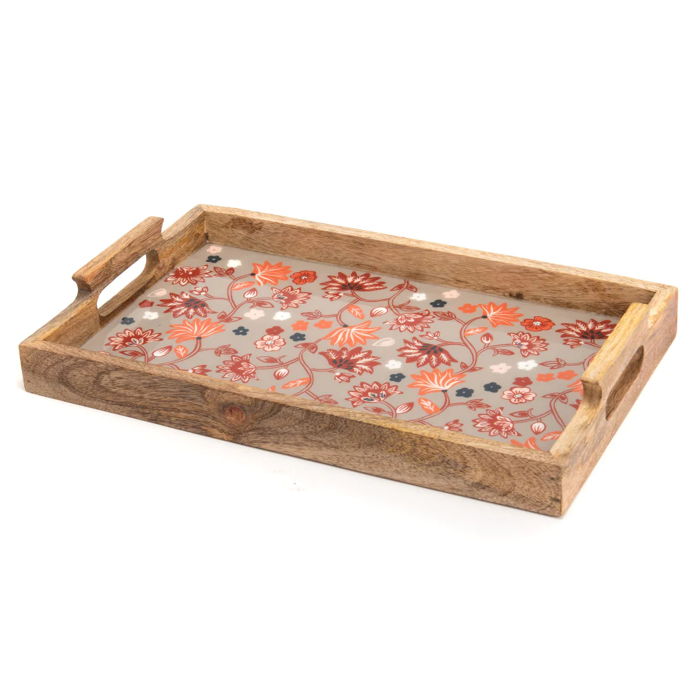Plateau Anjali rectangle 40x25 cm Amadeus