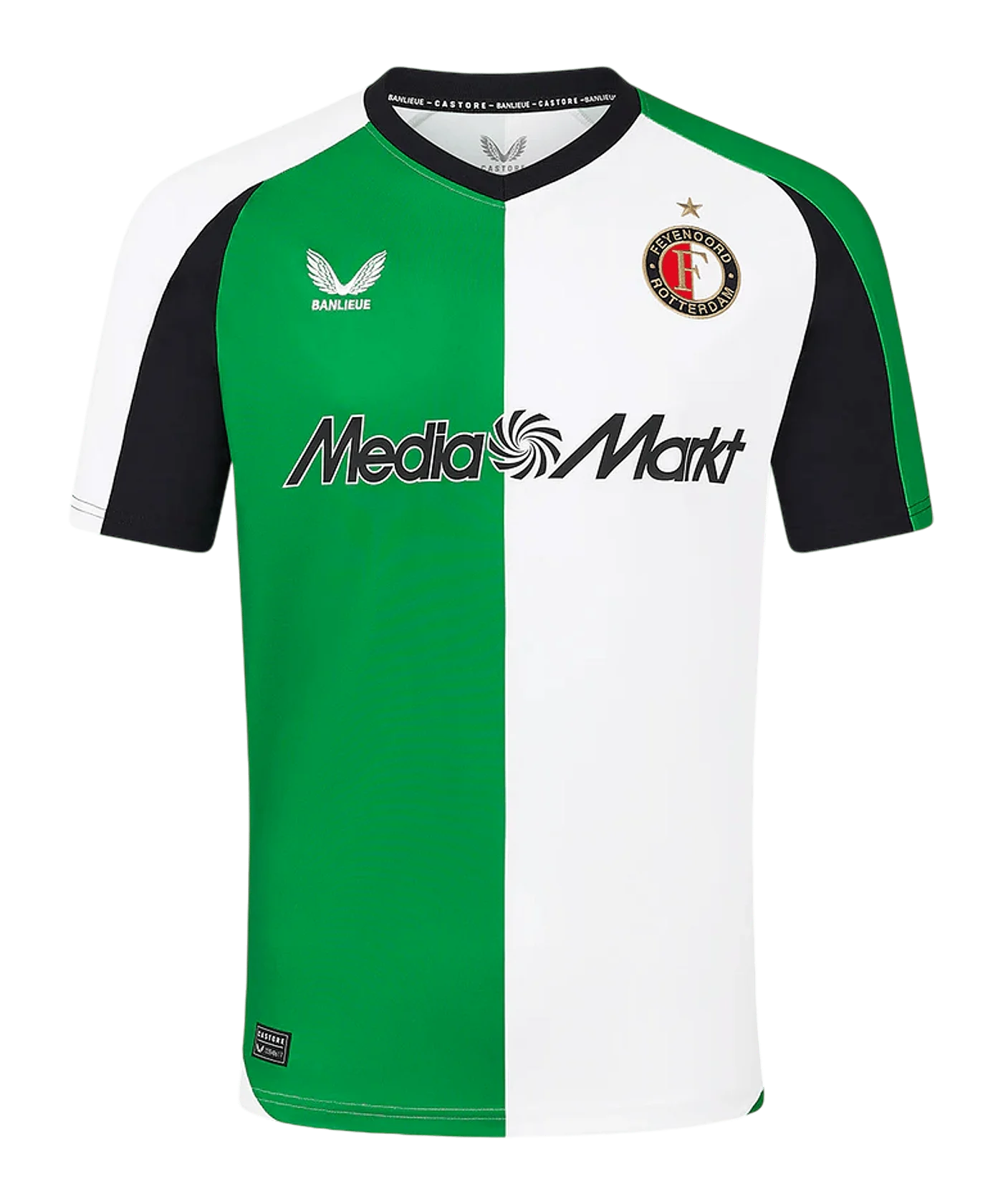 Castore Feyenoord Rotterdam Trikot 3rd 2024/2025 Kids Grün F101