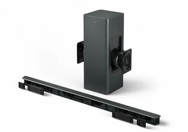 Philips TAB6309 - Lydbarsystem - til TV - 2.1-kanal - trådløs - Bluetooth - 160 Watt (Total) - mørkegrå