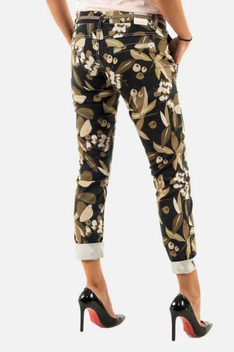 pantalons please p0ku 1125 madreperla