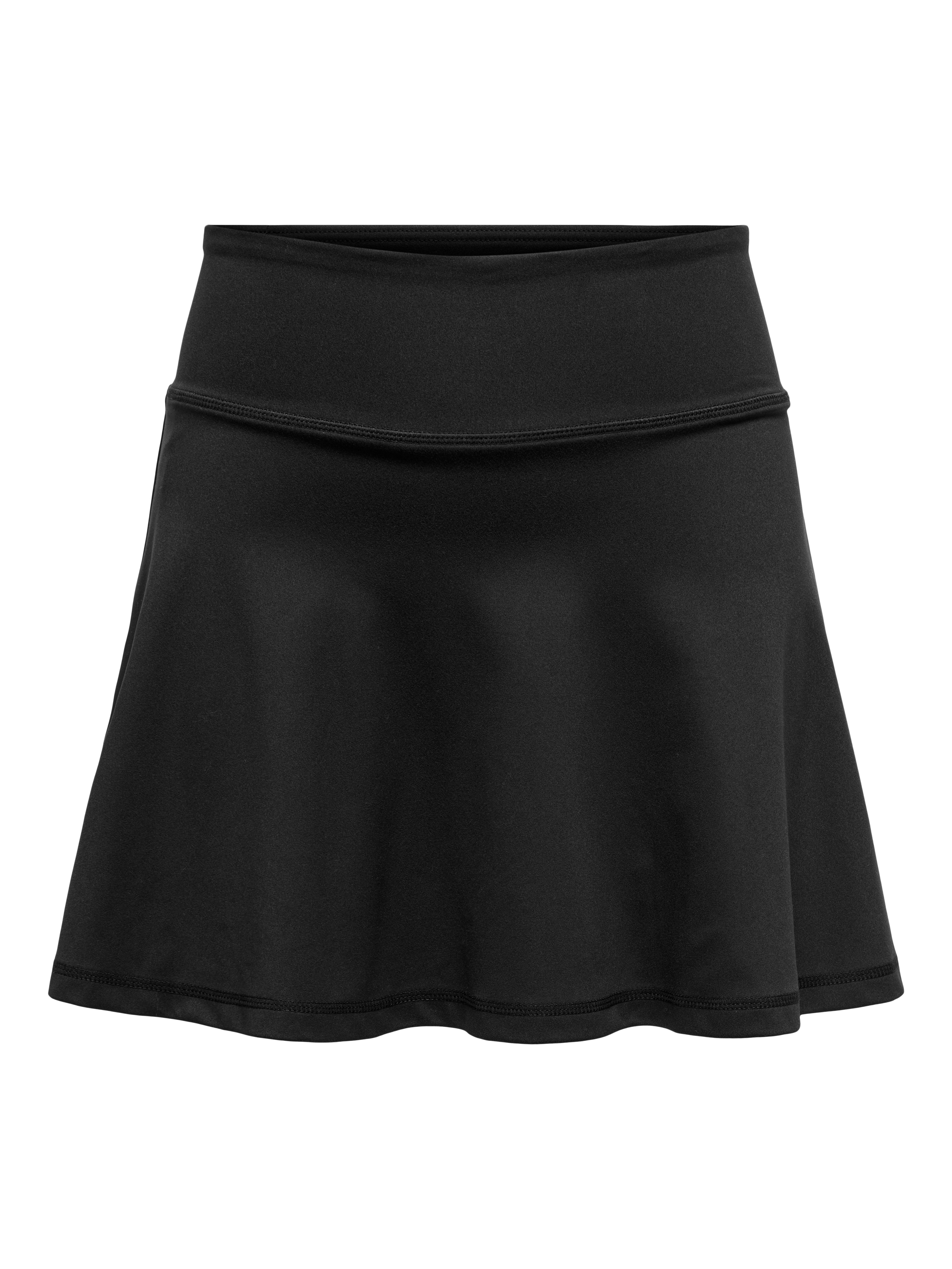 ONPRYA-PINA Hohe Taille Enger Schnitt Skorts Black