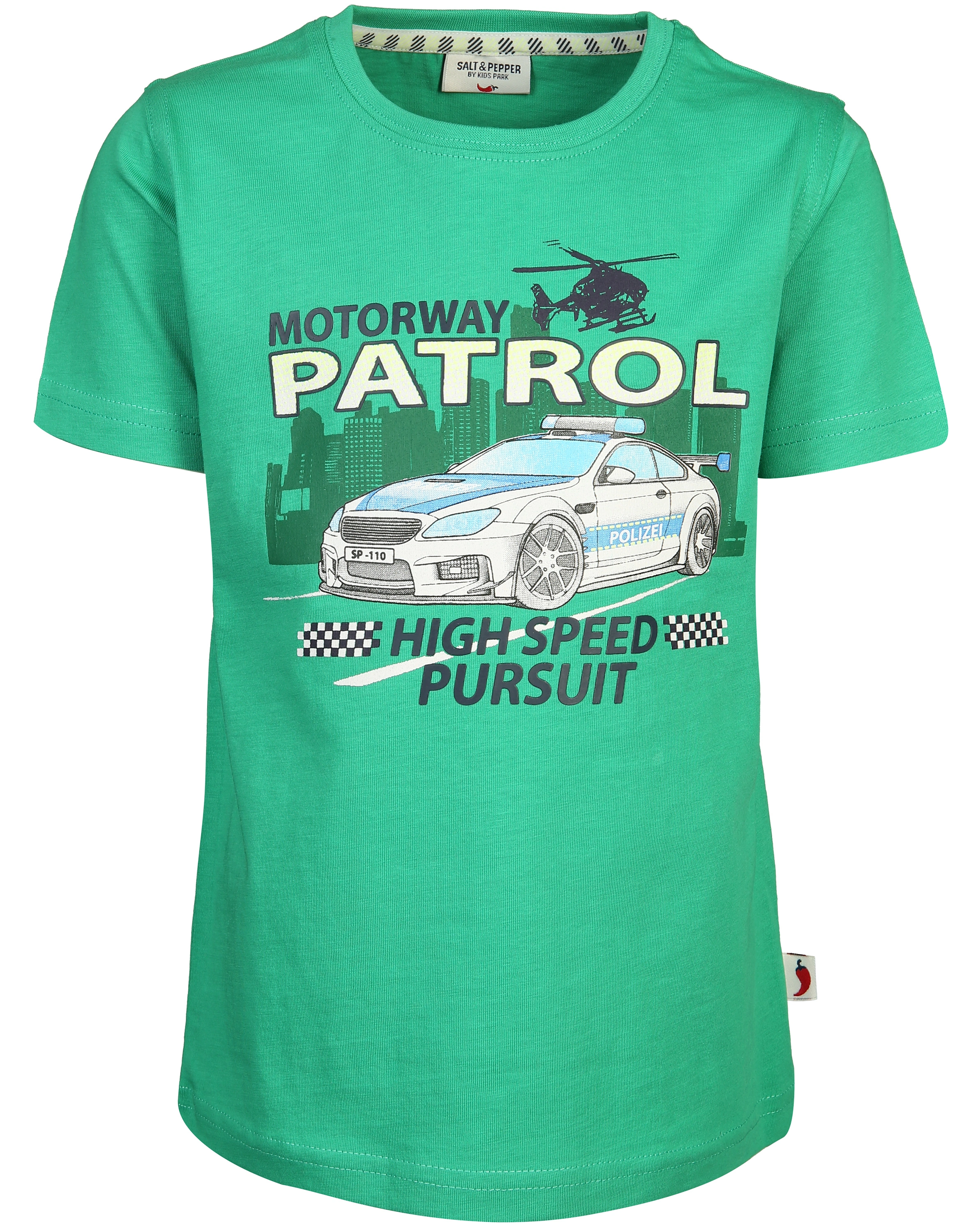 T-Shirt MOTORWAY PATROL in bright green