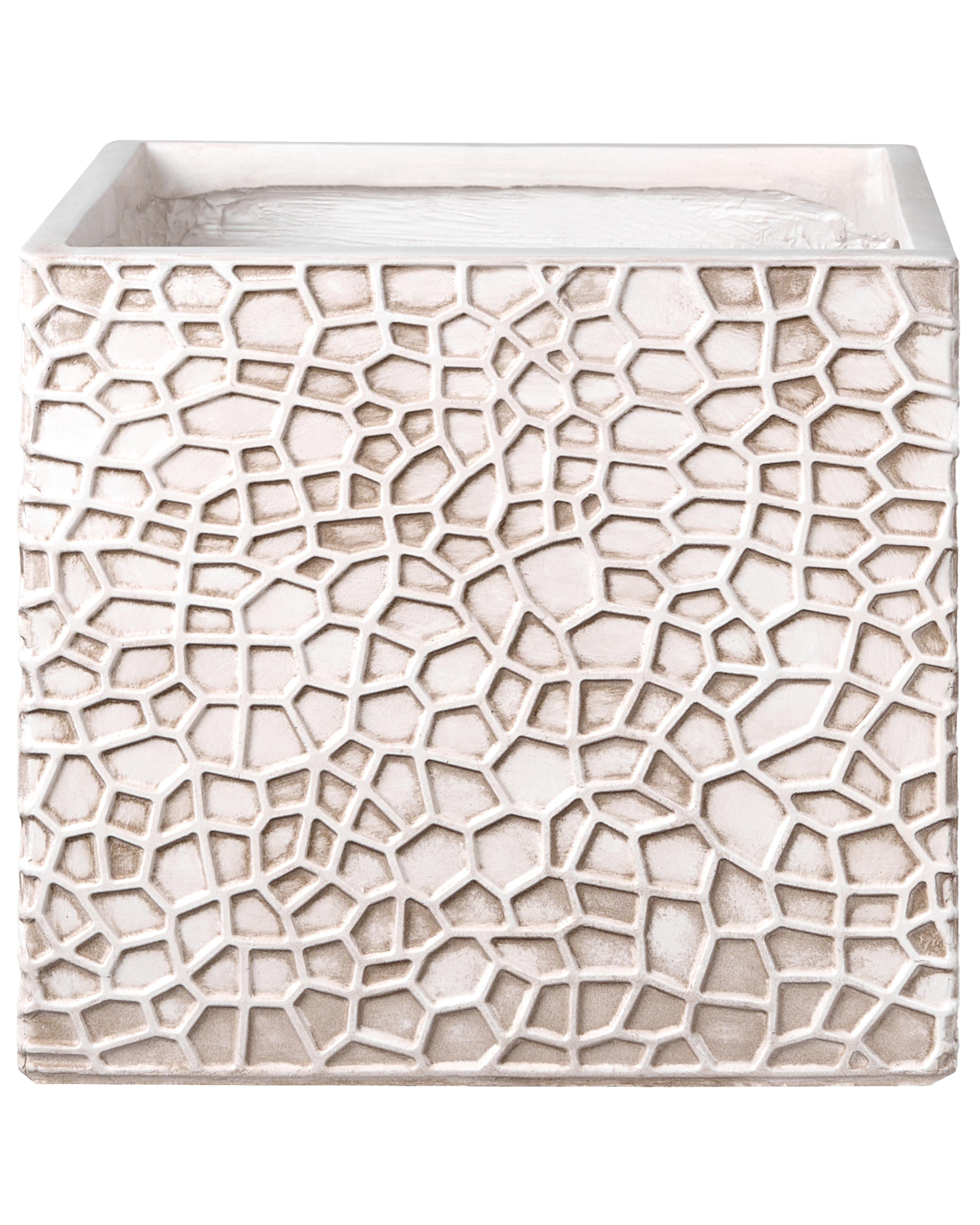 Bloempot FEIYAN 44 cm Lichtbeige