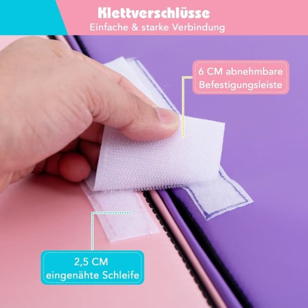 2 STK. Barneskum byggeklosser for å løpe rundt & Klatrende myke byggeklosser gigantiske byggeklosser blå