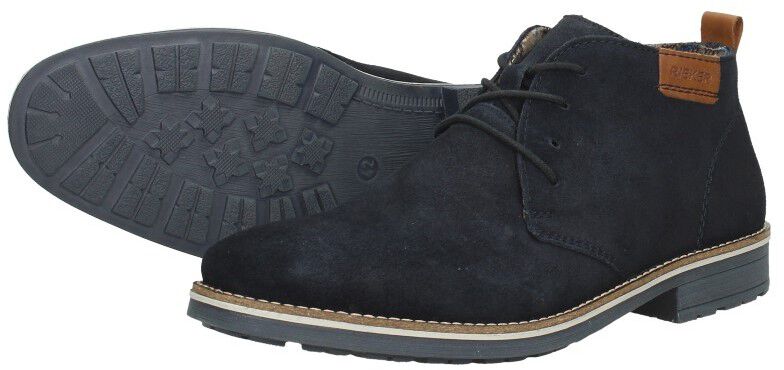 Rieker Veterschoenen Hoog blauw