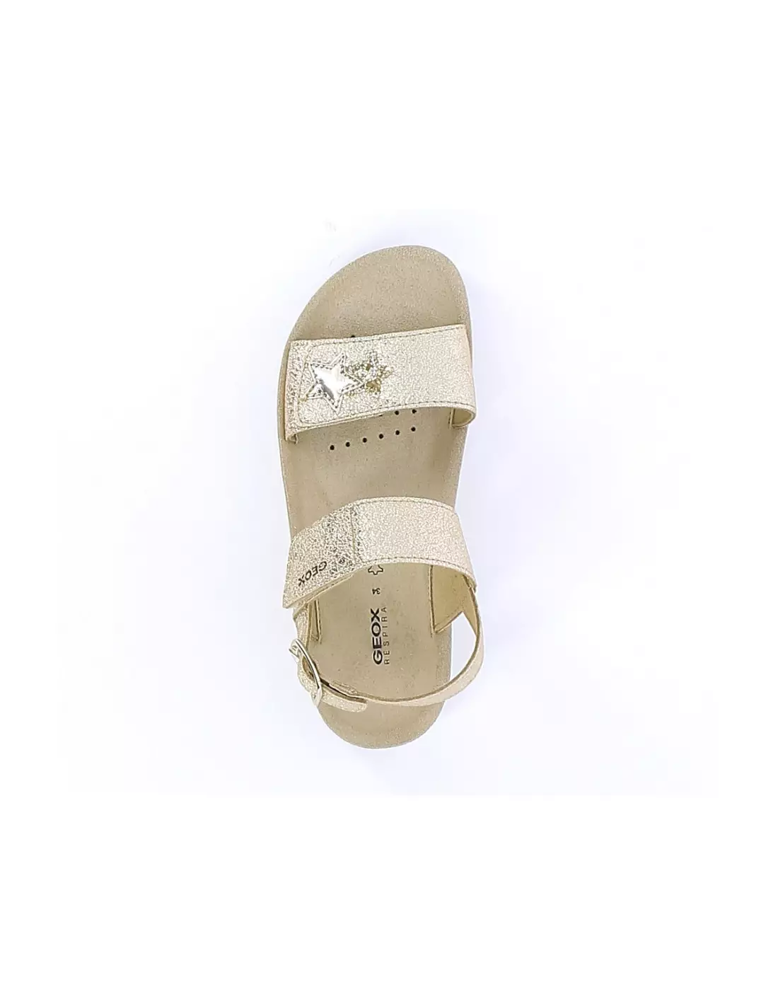 GEOX COSTAREI - Sandales & nu-pieds Gold