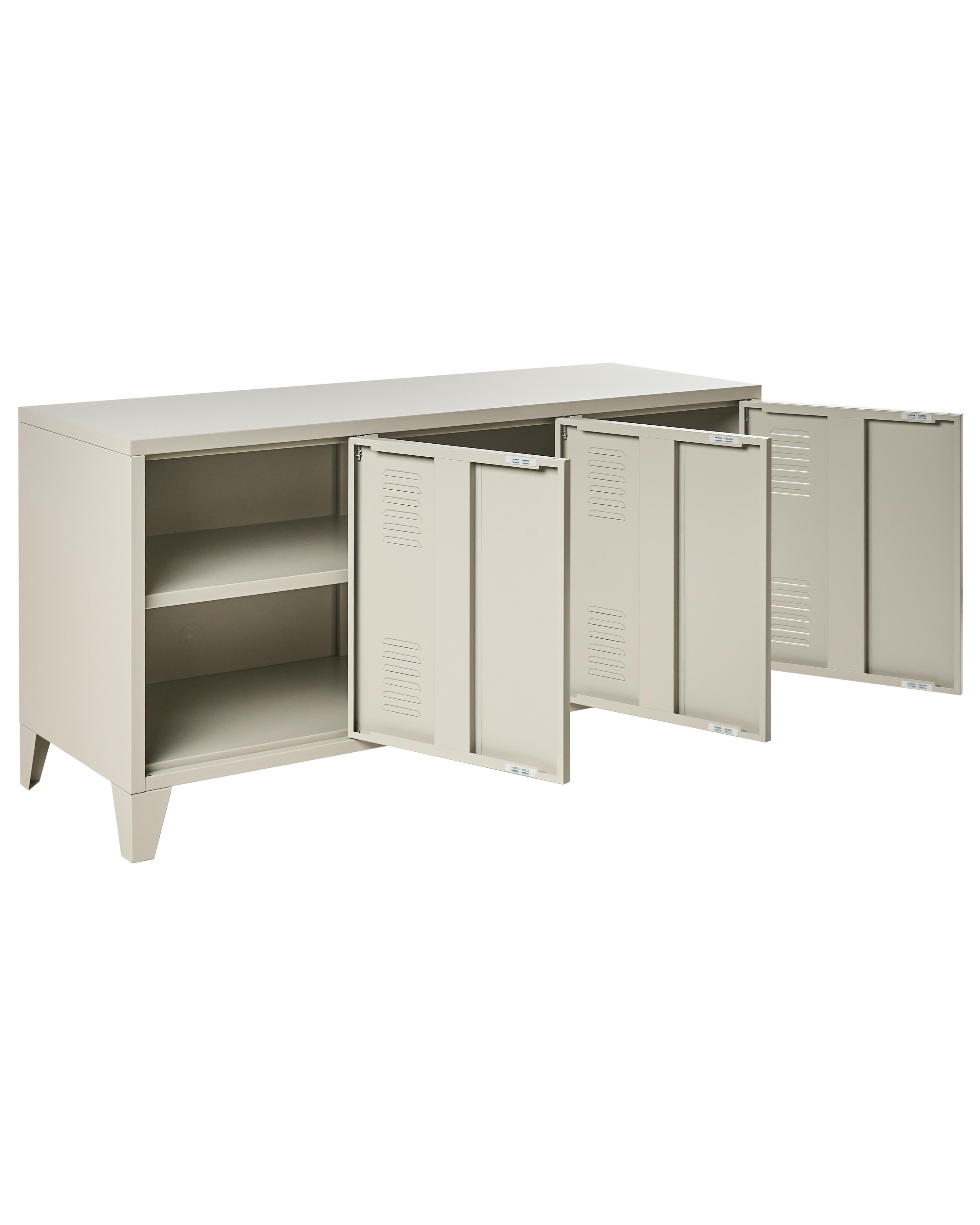 Kantoorkast CARDIFF Metaal Beige