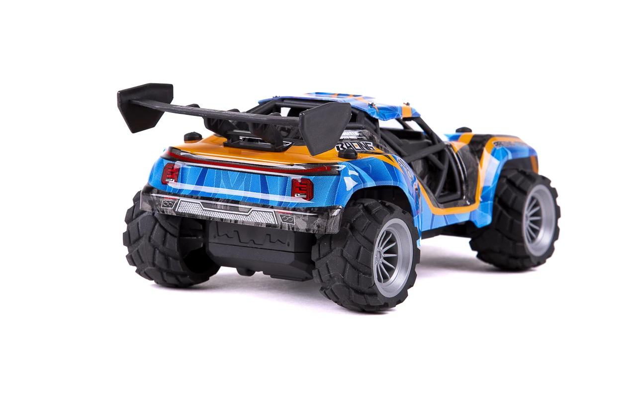 Buggy Speed Racing Blau/Orange, 1:18Akku-Betriebenes RC Auto für Kinder ab 6 Jahren