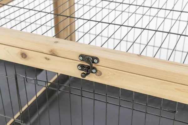 Trixie Indoor run, guinea pigs/rabbits, wood/metal, 150×50×60 cm