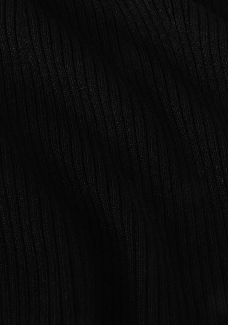 SELECTED FEMME zwarte selected femme trui slfmala 2/4 knit o-neck b