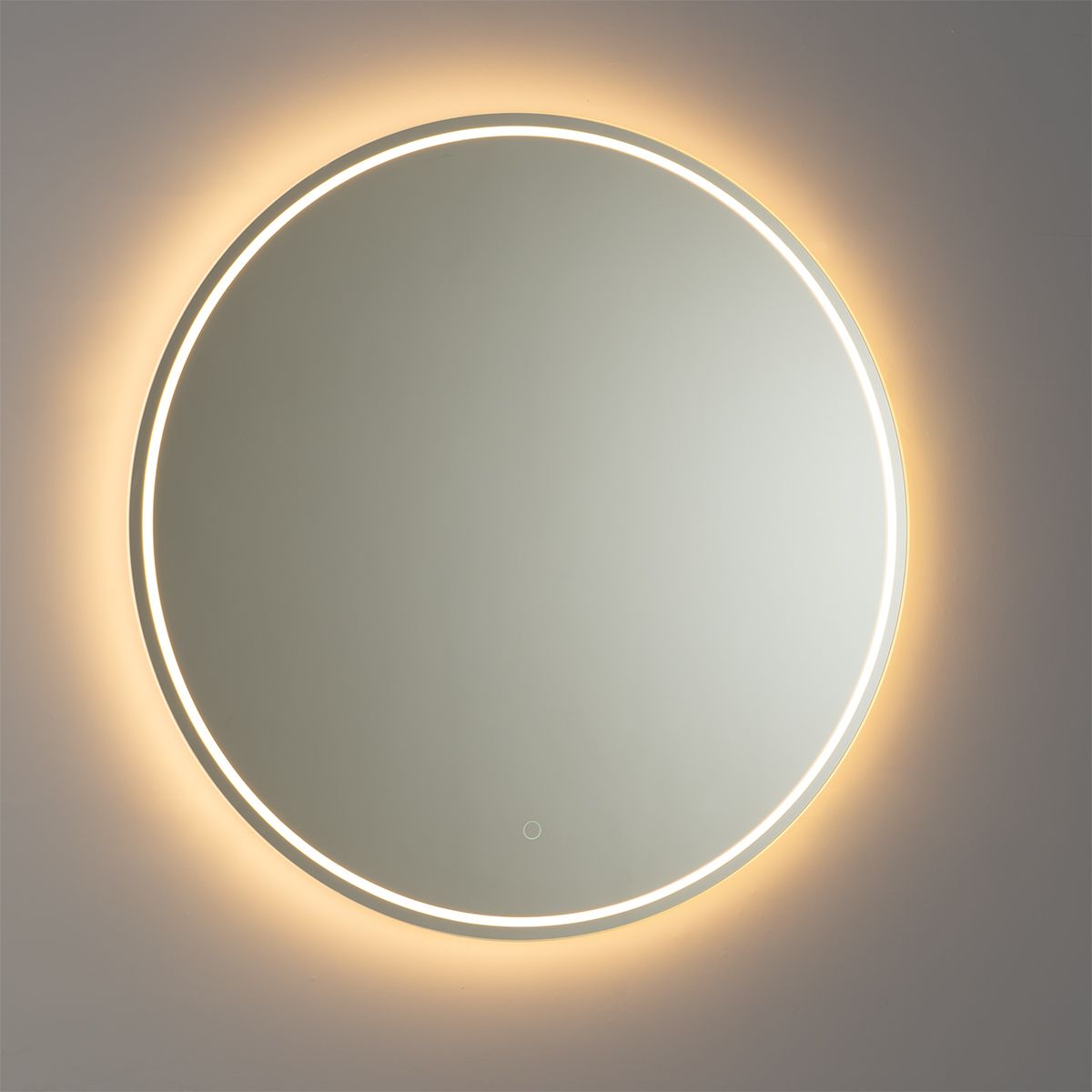 Moderne badkamerspiegel 80 cm incl. LED en touch dimmer - Sebas