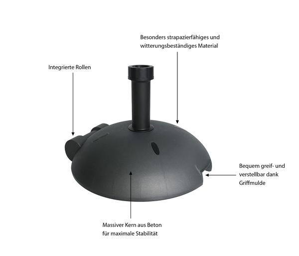 beo Design-Schirmständer, 40 kg