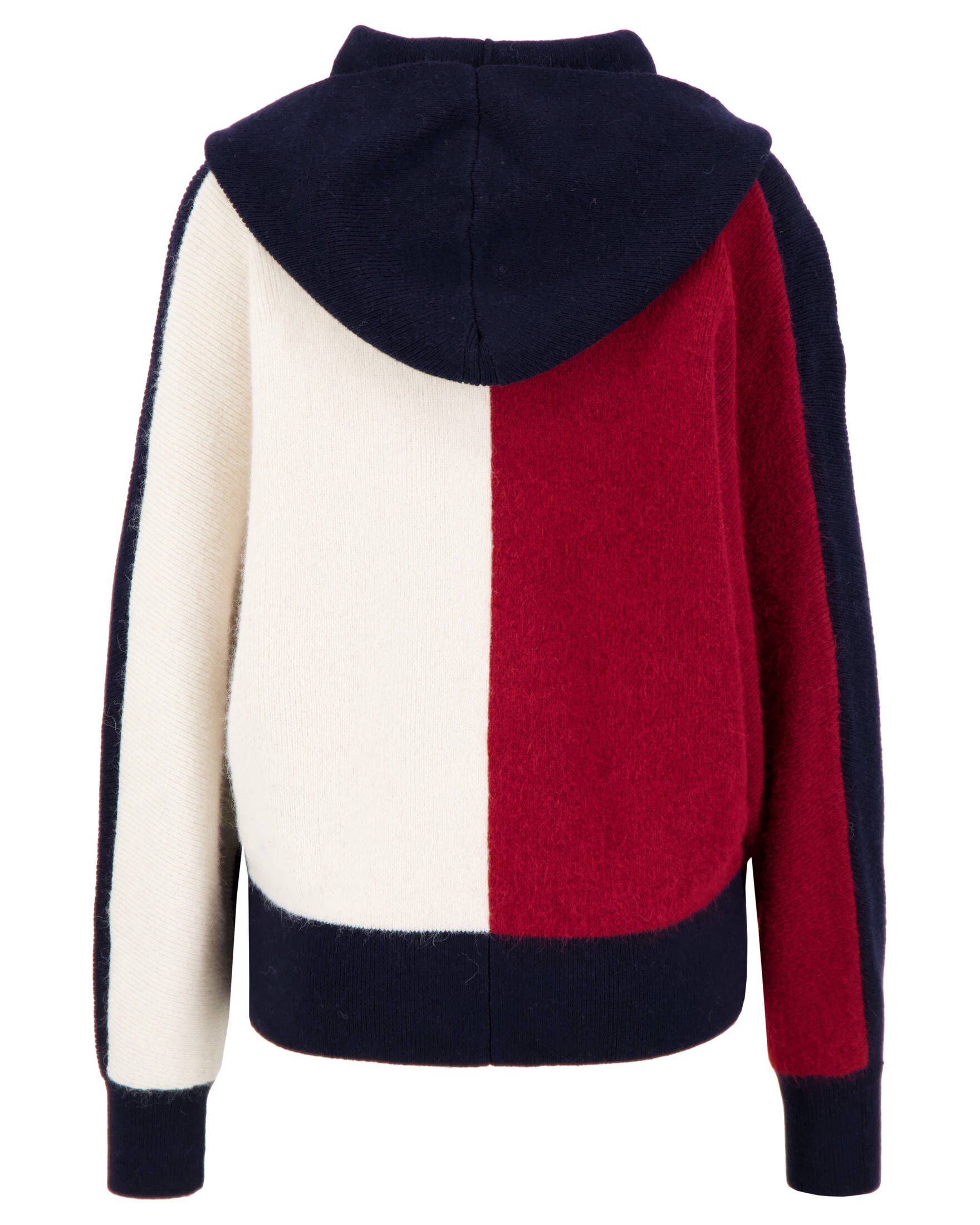 Tommy Hilfiger| Damen Strickjacke FLAG ICON ZIP THROUGH HOODIE