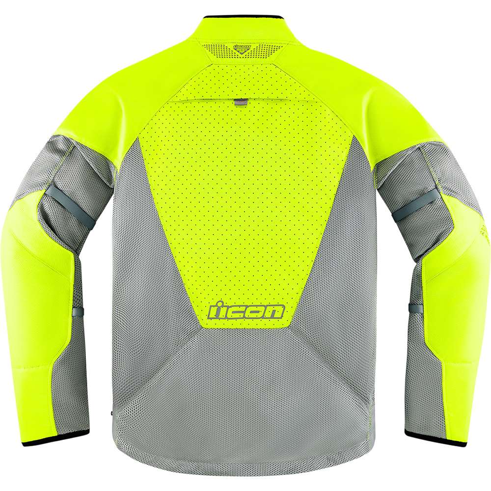 Icon - Blouson Mesh AF™ Gris / Jaune fluo