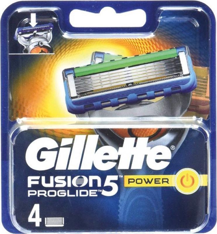 Gillette - Fusion5 Power - Vervangende Messen - 4 st