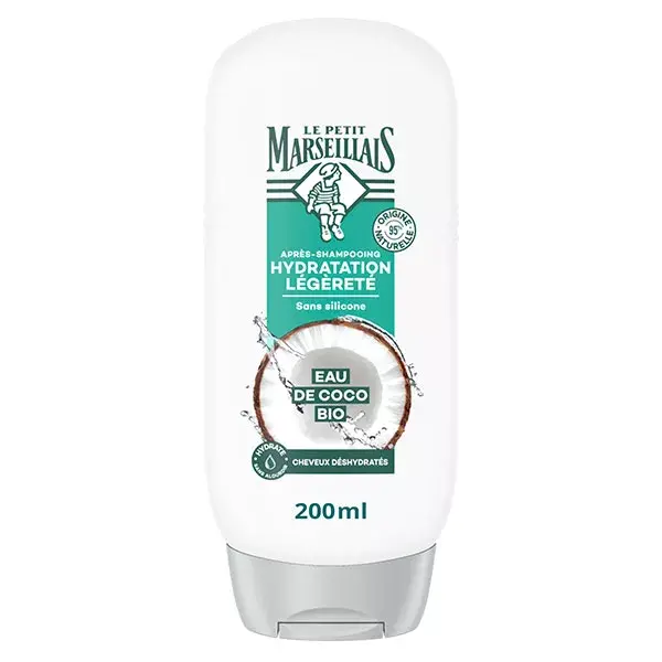 Le Petit Marseillais Après-Shampoing Calendula et Eau de Coco Bio 200ml