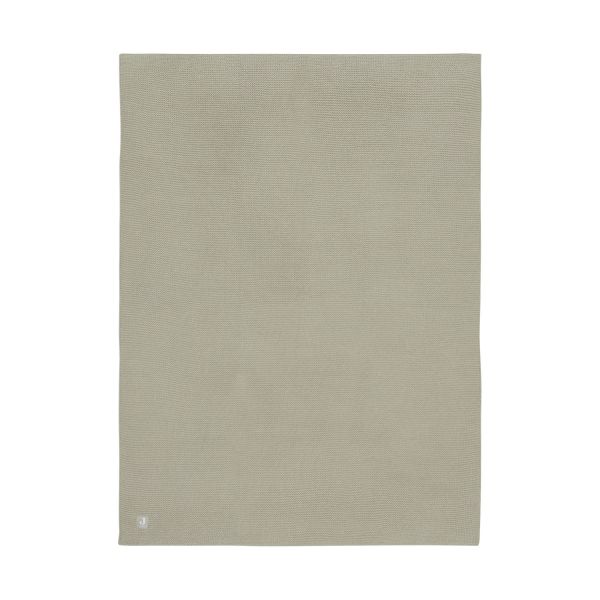 Jollein Basic Knit Wiegdeken - Olive Green