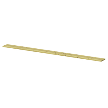 Tuinplank grenenhout ruw ca. 1,6 x 14 cm, lengte ca. 180 cm