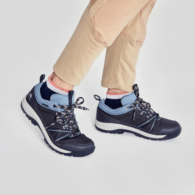 Decathlon Quechua - Botas de caminhada impermeáveis femininas Quechua NH100 Low WP