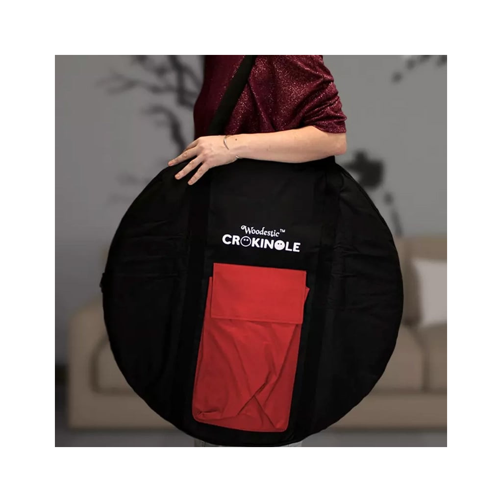 Woodestic Crokinole Tournament Carry Case (Rouge)