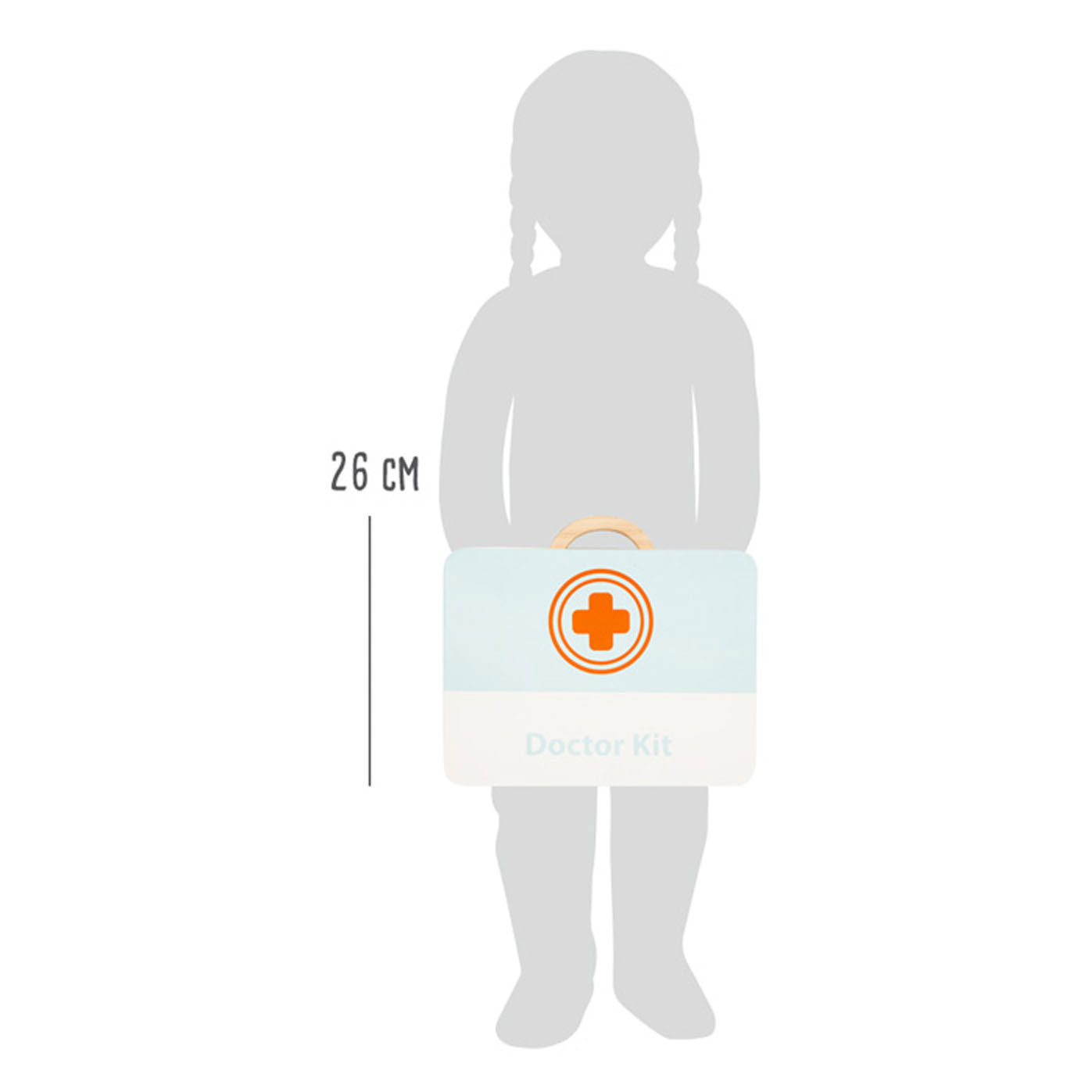 Small Foot-Houten Dokter en Tandarts 2in1 Set in Koffer
